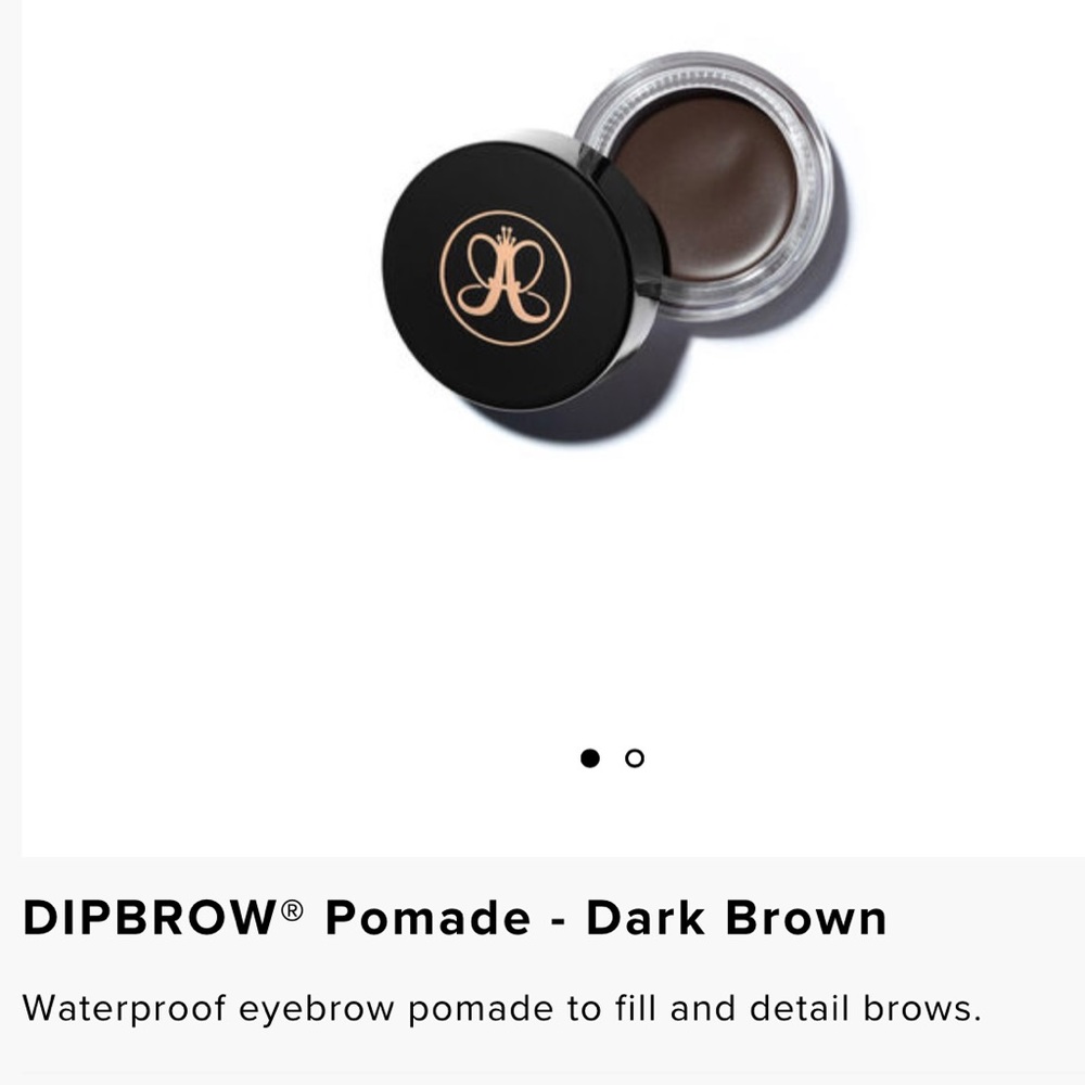 Anastasia dip brow pomade and brush 7b